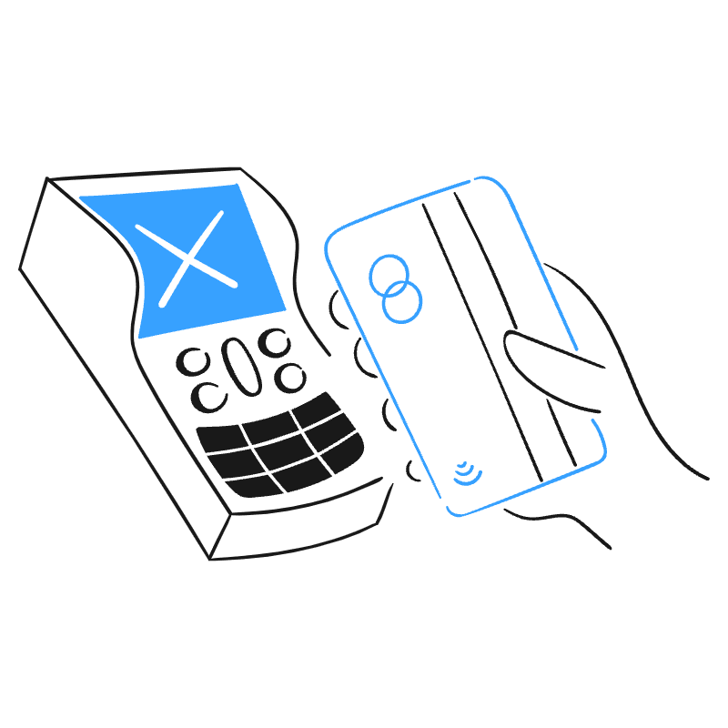 Payment With Card 6 Illustration from Brooklyn Set