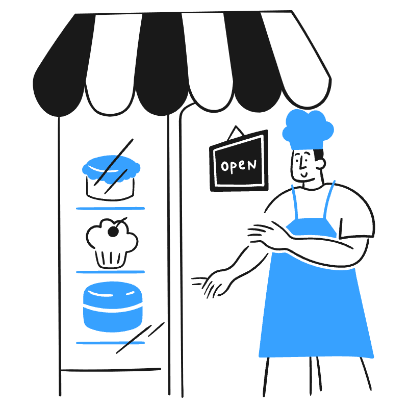 Shop Open 6 Illustration from Brooklyn Set