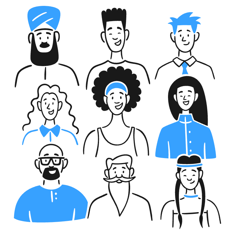 Diversity Unity 2 Illustration from Brooklyn Set