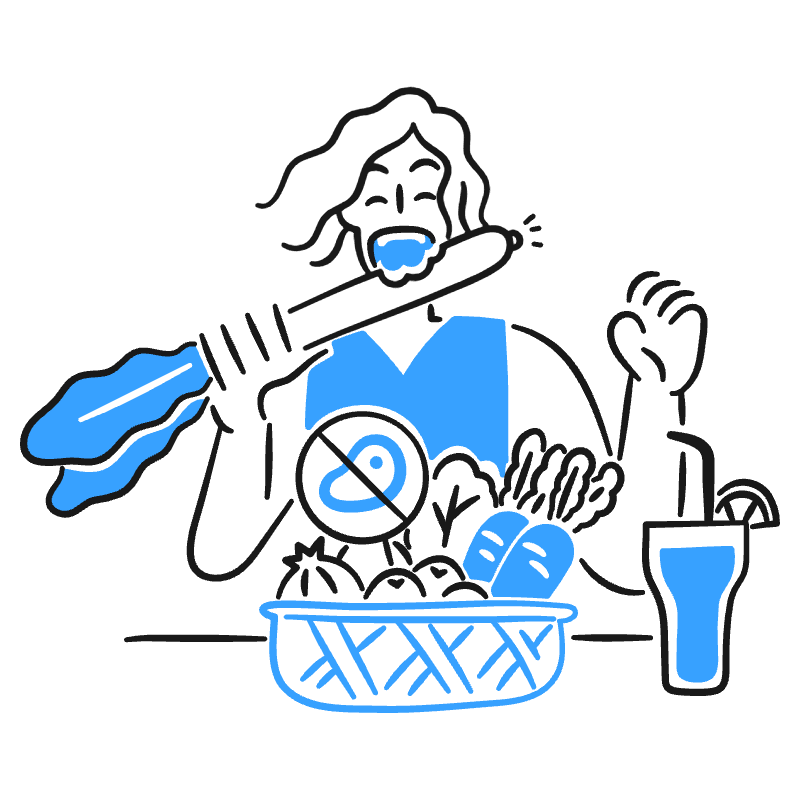 VEGAN 2 Illustration from Brooklyn Set