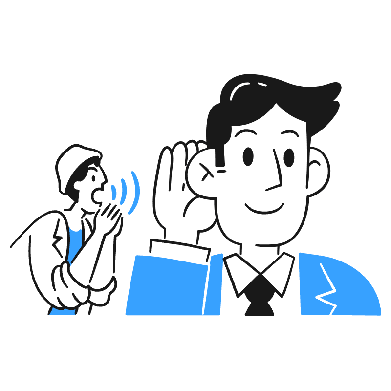 Voice Being Heard 3 Illustration from Brooklyn Set