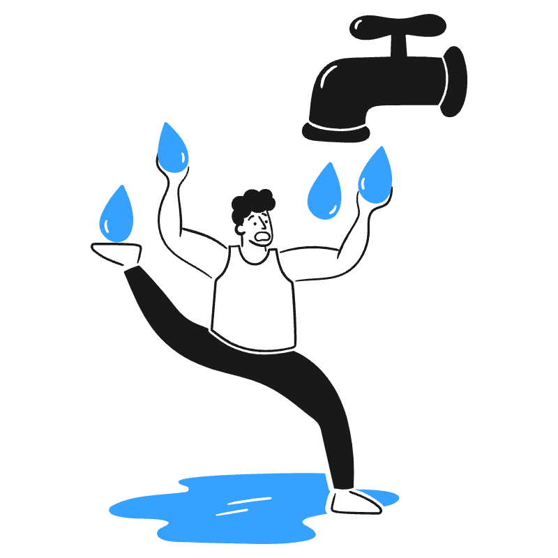 Water Conservation 1 Illustration from Brooklyn Set