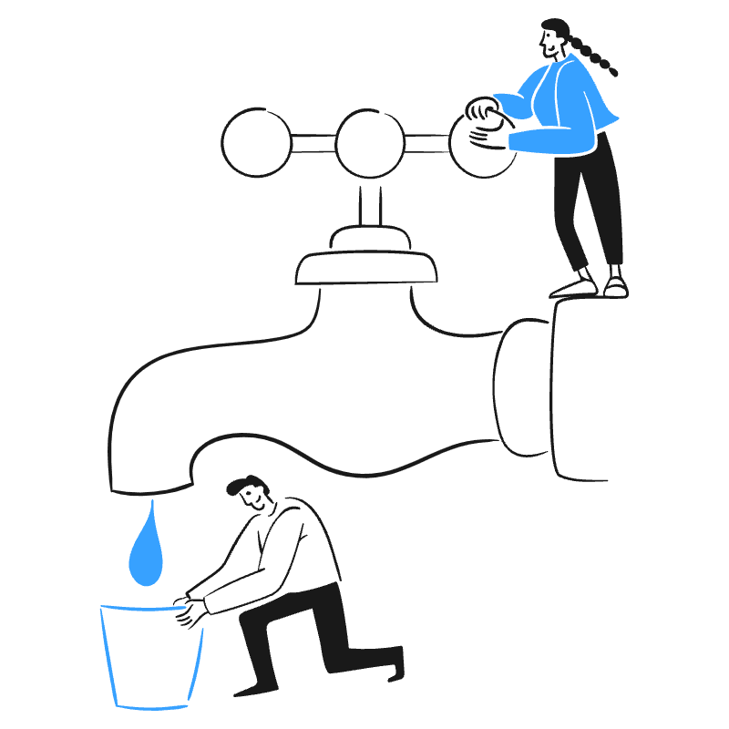 Water Conservation 2 Illustration from Brooklyn Set