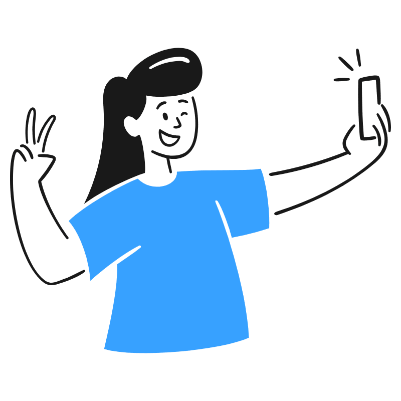 Selfie 2 Illustration from Brooklyn Set