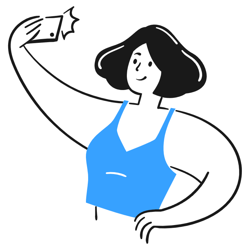 Selfie 3 Illustration from Brooklyn Set