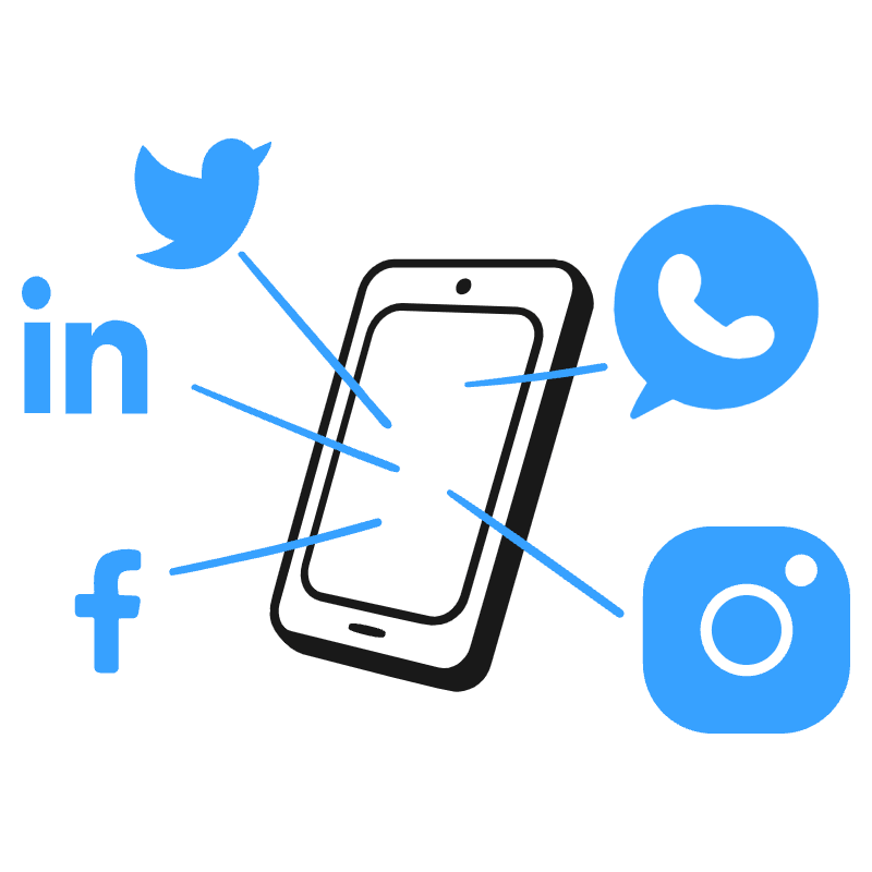Social Media 1 Illustration from Brooklyn Set