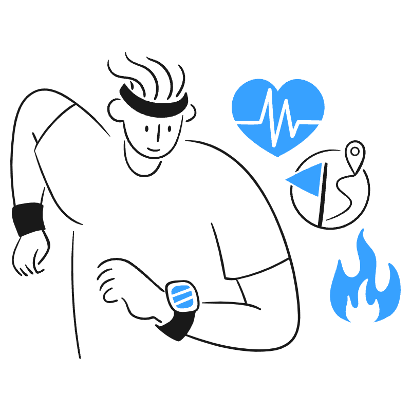 Smart Wearables Illustration from Brooklyn Set