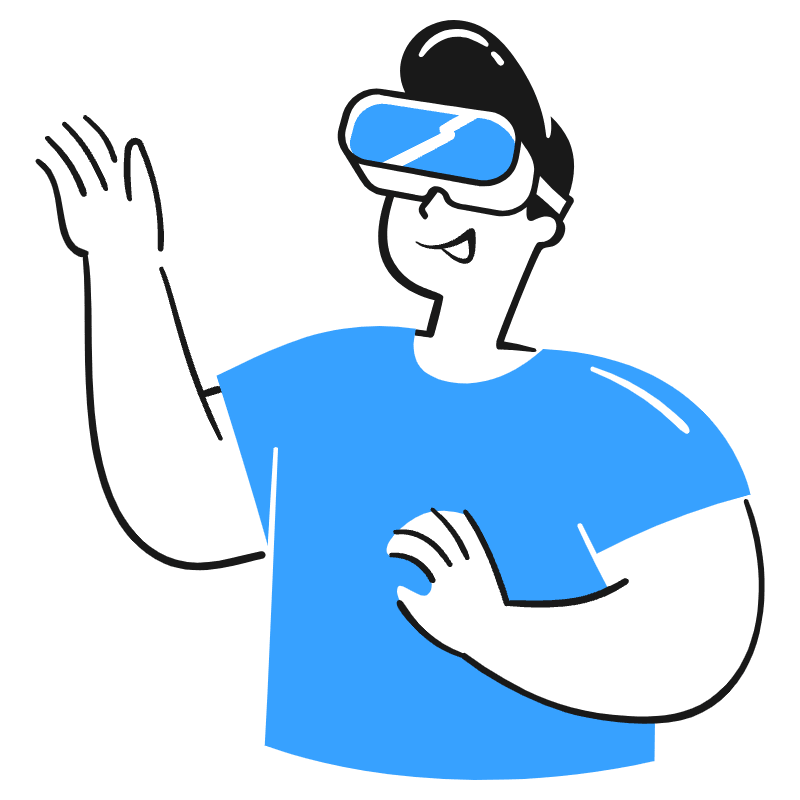 Virtual Reality 1 Illustration from Brooklyn Set