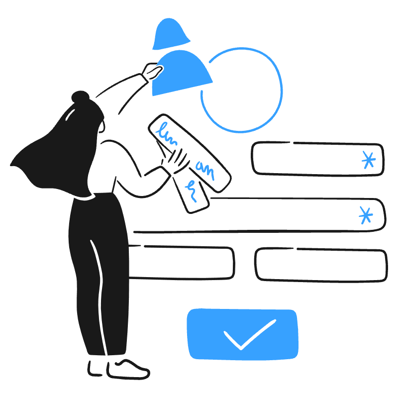 Create Account 1 Illustration from Brooklyn Set