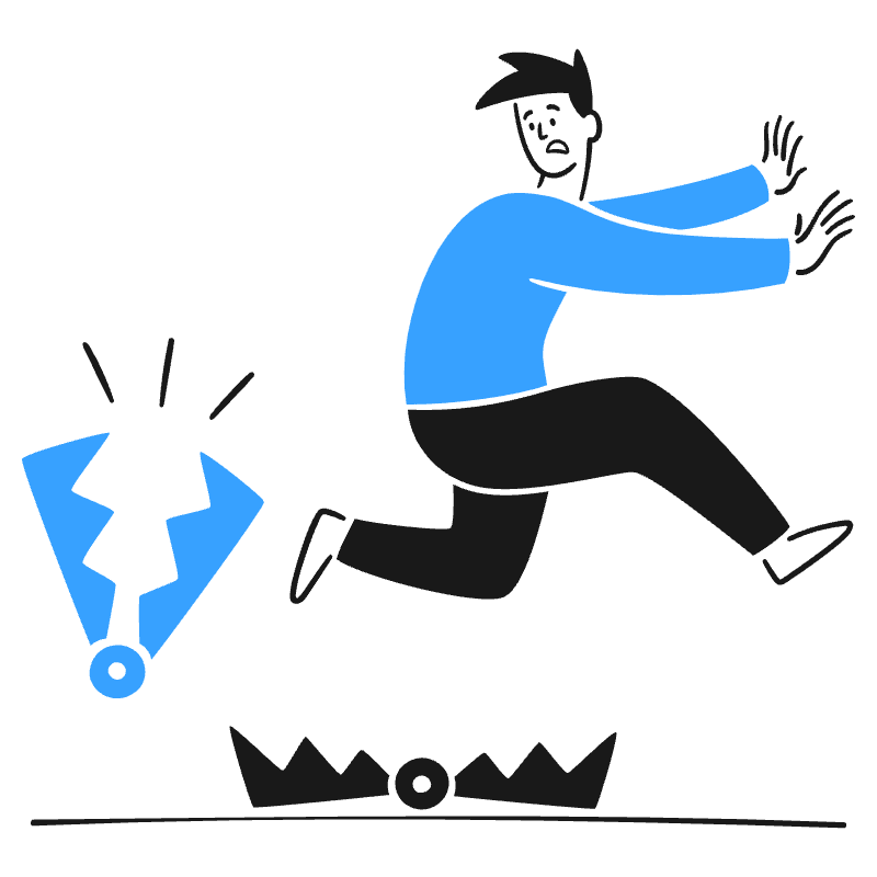 Escape From Danger 1 Illustration from Brooklyn Set