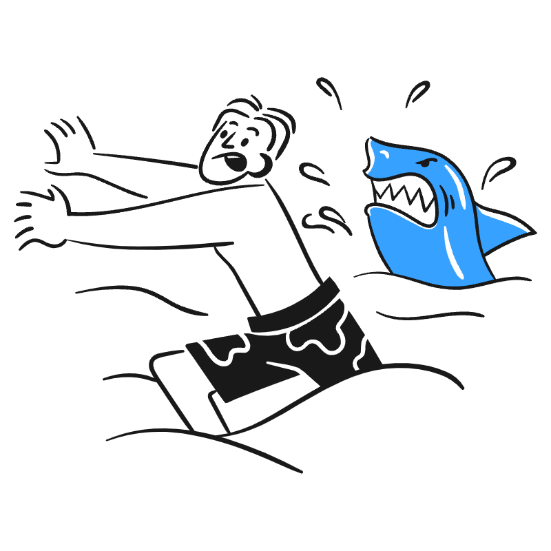 Escape From Danger 3 Illustration from Brooklyn Set