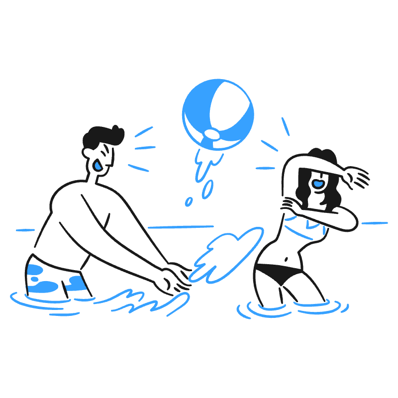 Having Fun 3 Illustration from Brooklyn Set