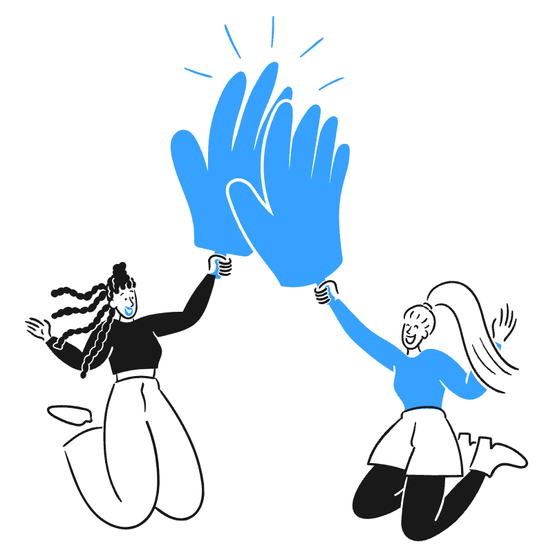 High Five 1 Illustration from Brooklyn Set