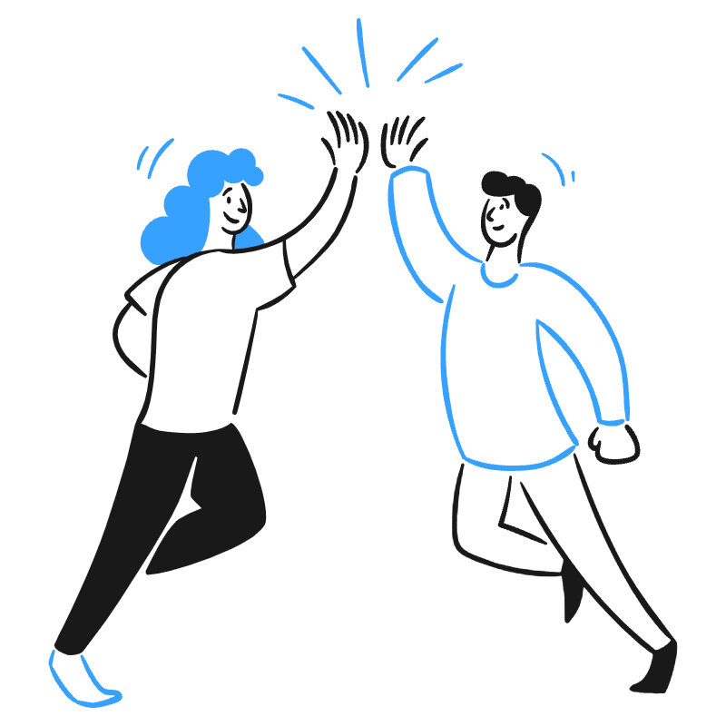 High Five 3 Illustration from Brooklyn Set