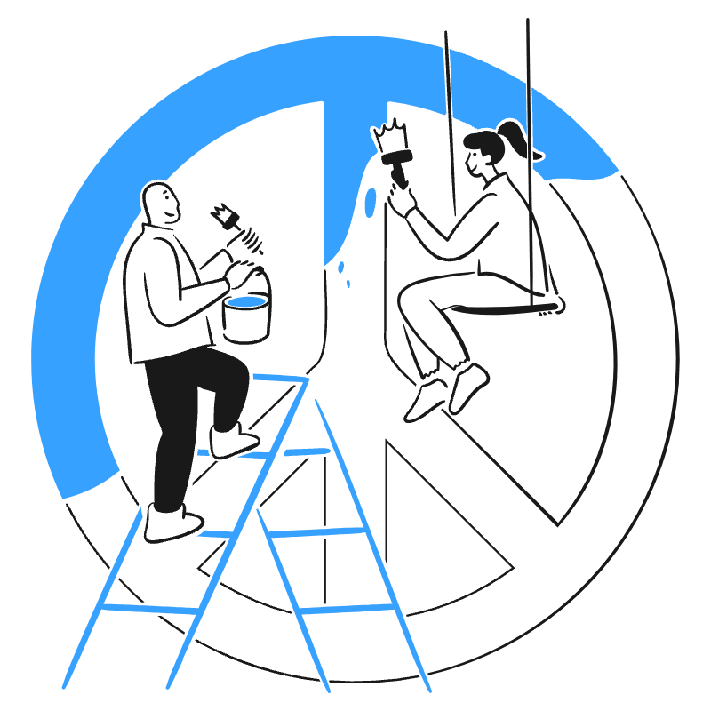 Make Peace 5 Illustration from Brooklyn Set