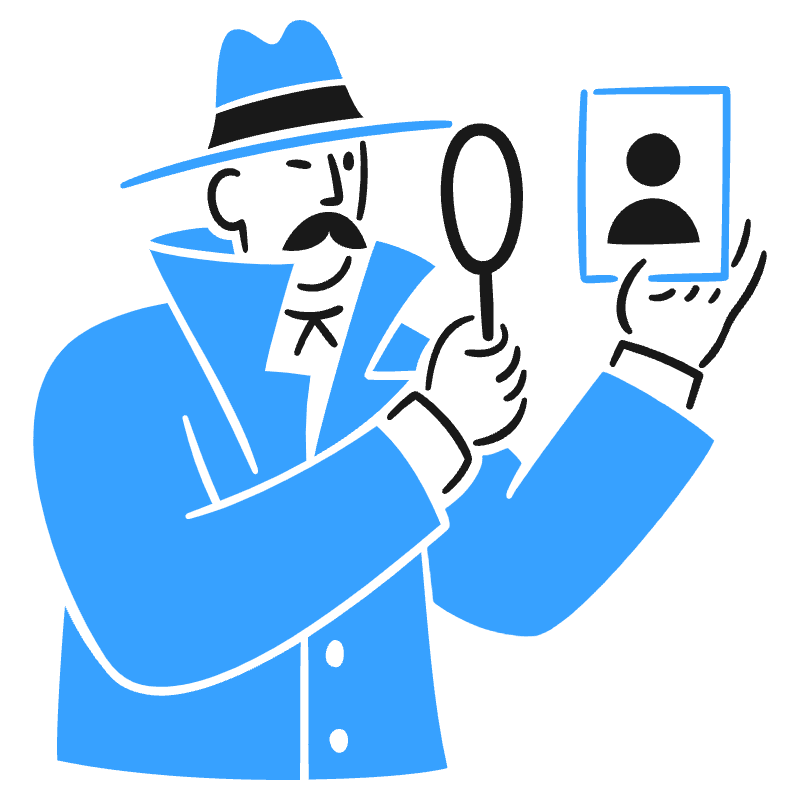 Search User 2 Illustration from Brooklyn Set