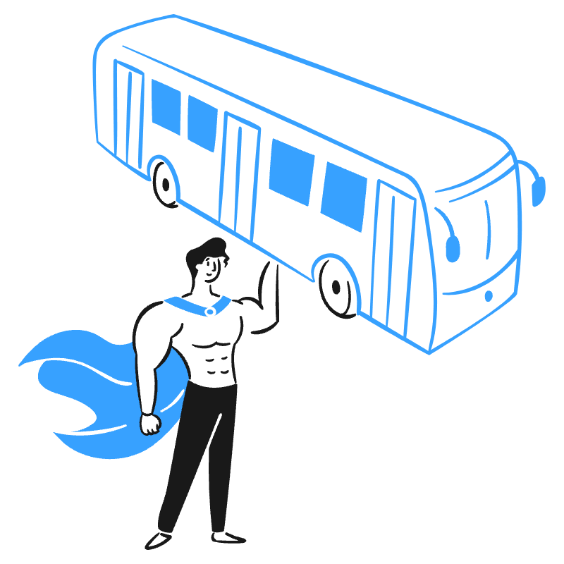 Showing Strength 3 Illustration from Brooklyn Set