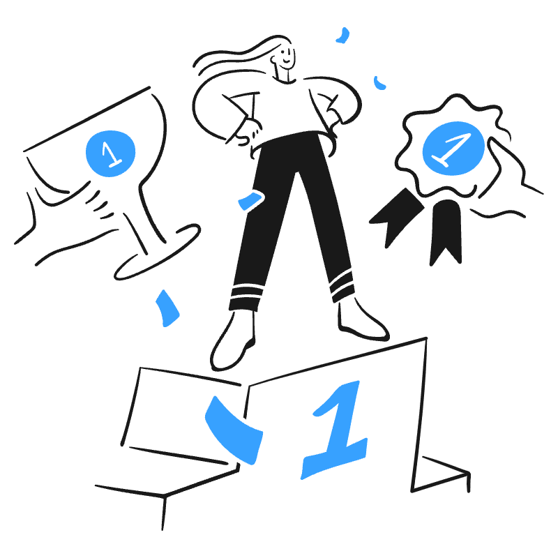 Top Of Podium 3 Illustration from Brooklyn Set