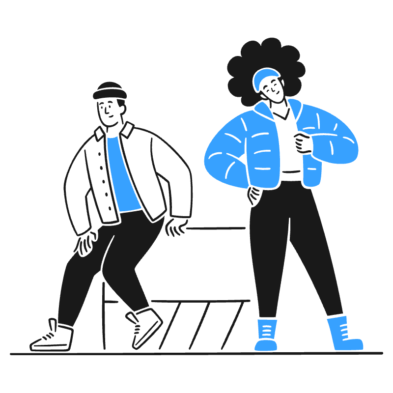 Urban Trendy 1 Illustration from Brooklyn Set