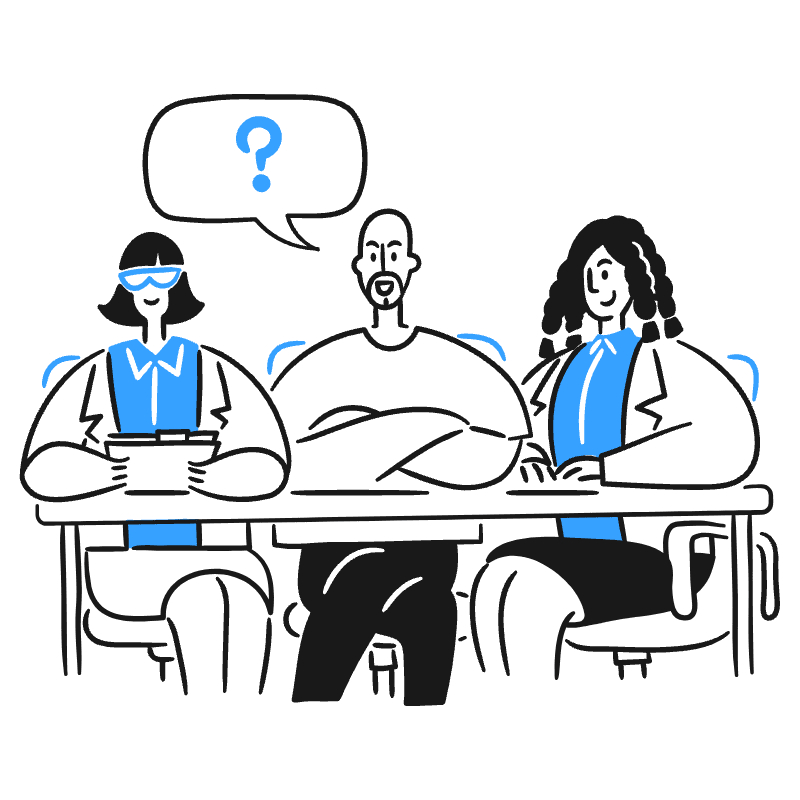 Evaluate Performance Employee 1 Illustration from Brooklyn Set