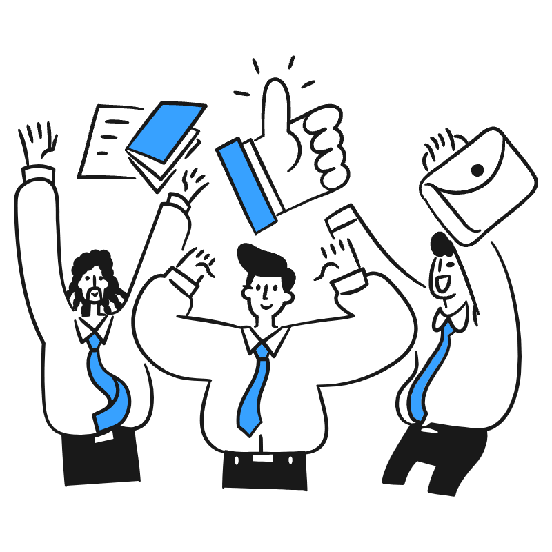 Team Success 3 Illustration from Brooklyn Set