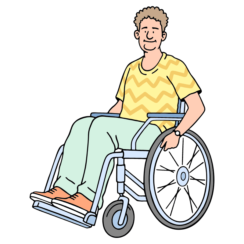 Disable Inclusive And Minorities Illustration from Bruxelles Set