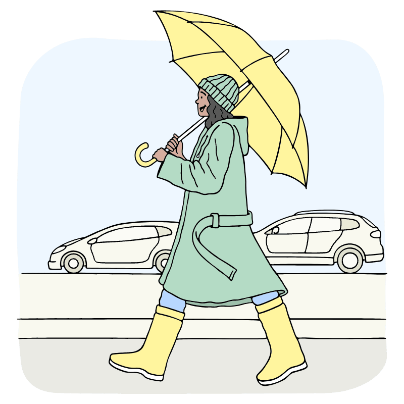 Weather Illustration from Bruxelles Set