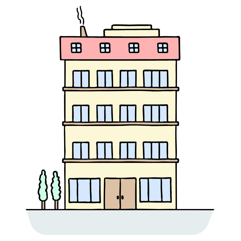 Building 2 Illustration from Bruxelles Set