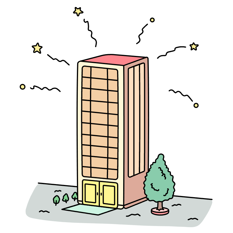 Building 3 Illustration from Bruxelles Set