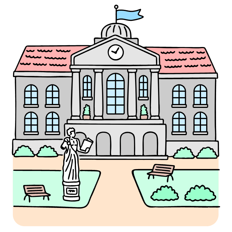 College University 2 Illustration from Bruxelles Set