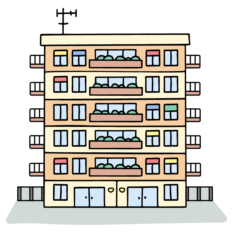 Condominium 1 Illustration from Bruxelles Set