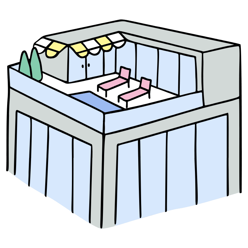 Penthouse 1 Illustration from Bruxelles Set