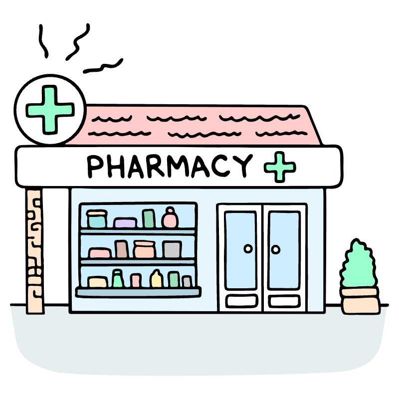 Pharmacy 2 Illustration from Bruxelles Set
