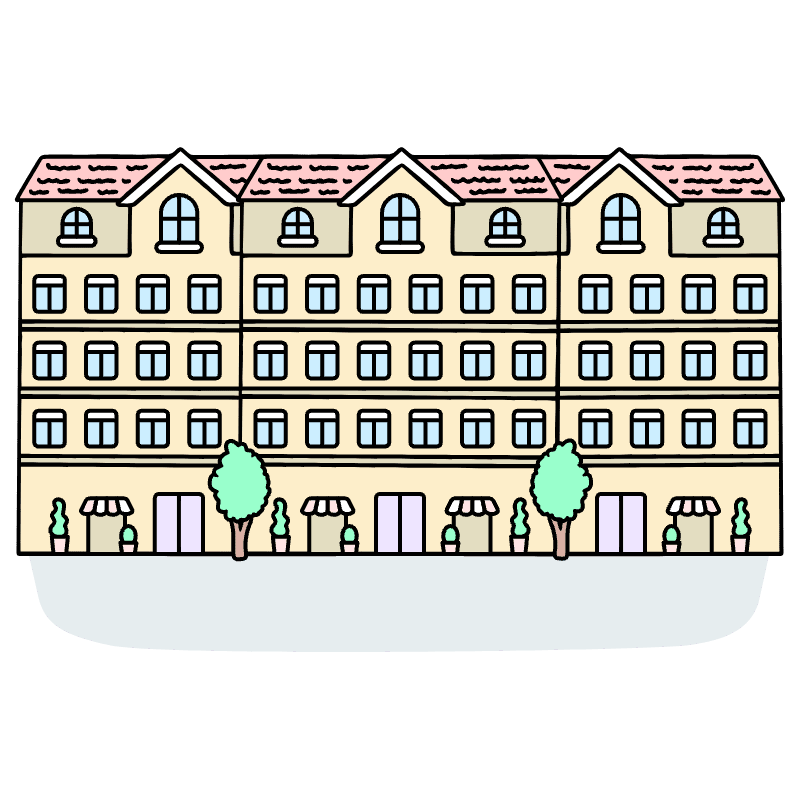 Town House 2 Illustration from Bruxelles Set
