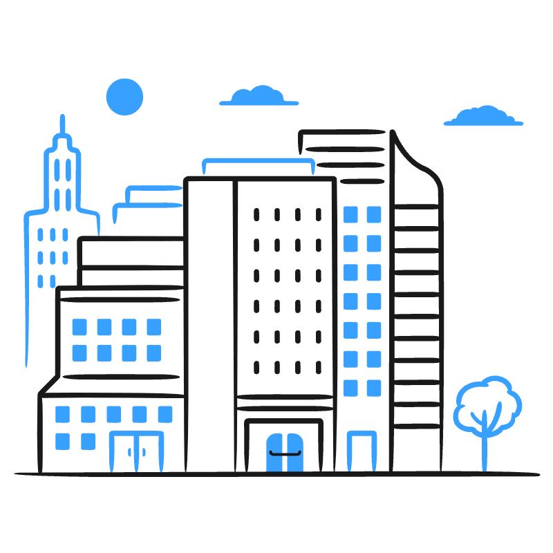 Buildings 2 Illustration from Brooklyn Set