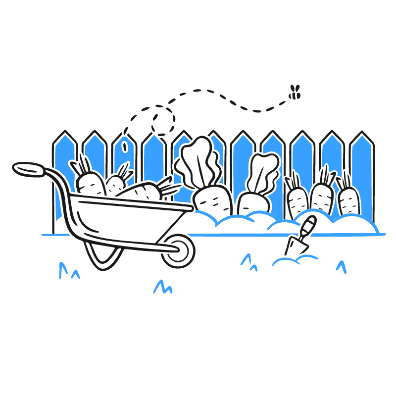 Garden 1 Illustration from Brooklyn Set