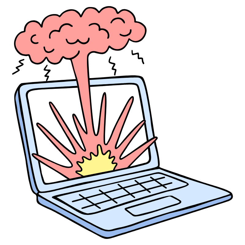 Fatal Error 1 Illustration from Bruxelles Set