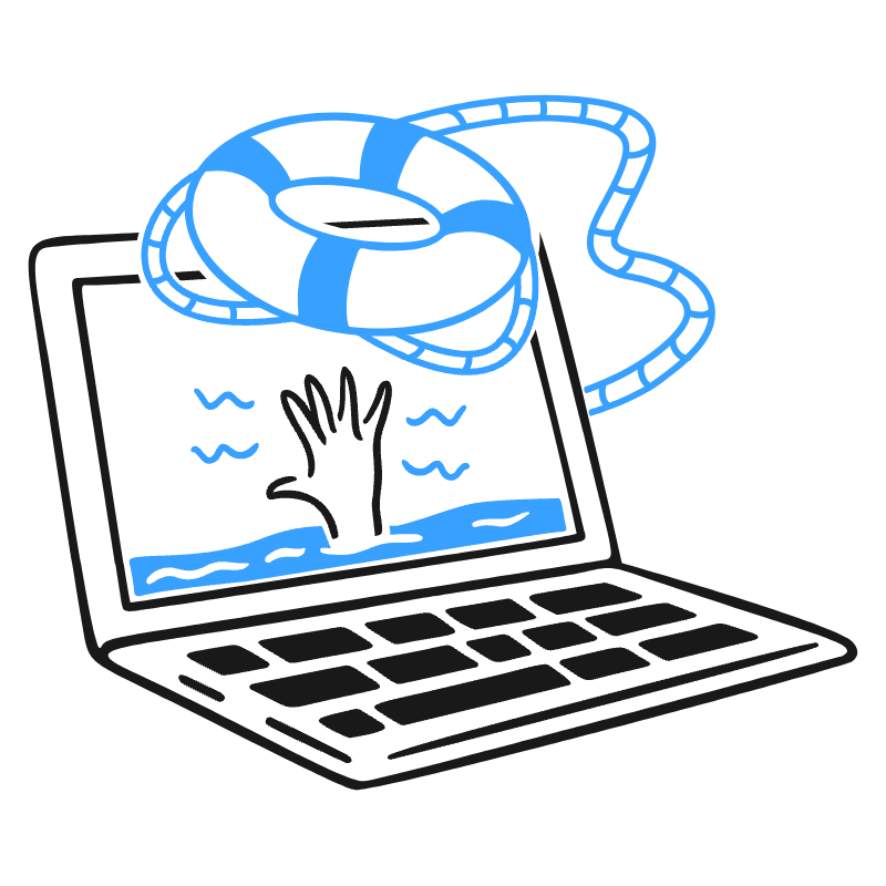 Help Illustration from Brooklyn Set