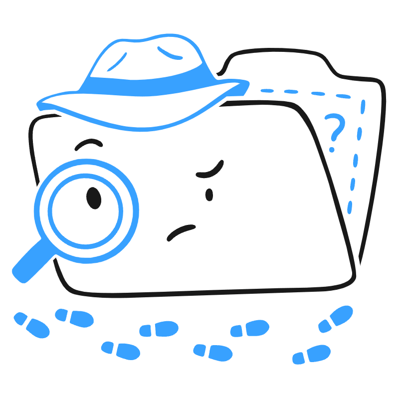 Hidden Files Illustration from Brooklyn Set