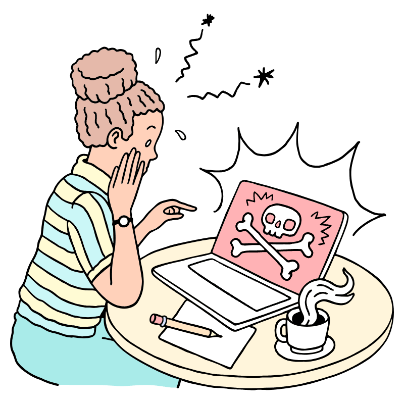 Interface Fatal Error Illustration from Bruxelles Set