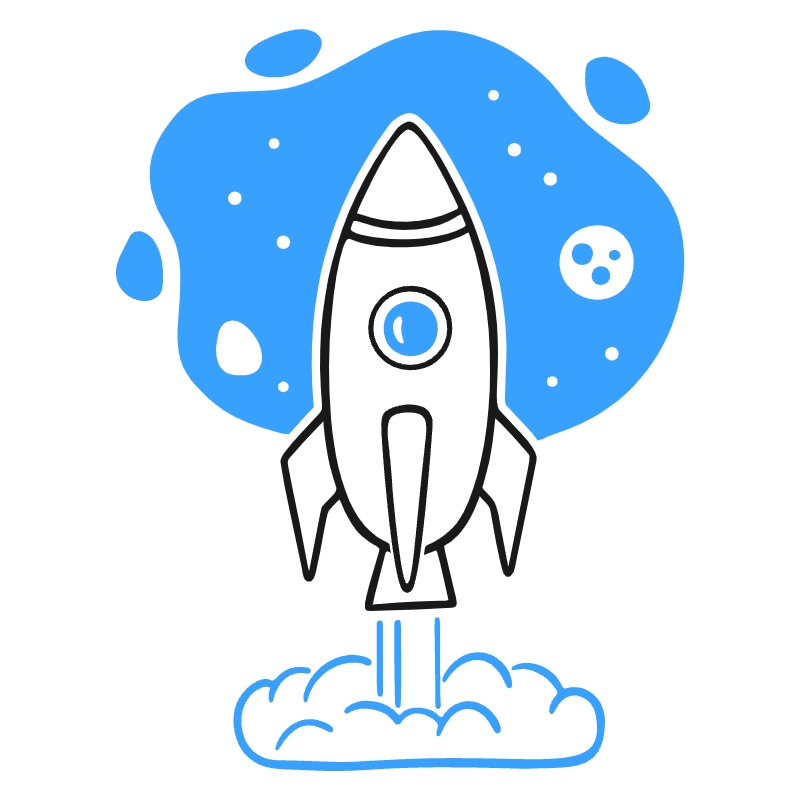 Lets Get Started Illustration from Brooklyn Set