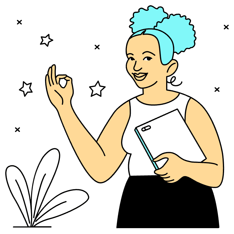 Ok Sign Illustration from London Set