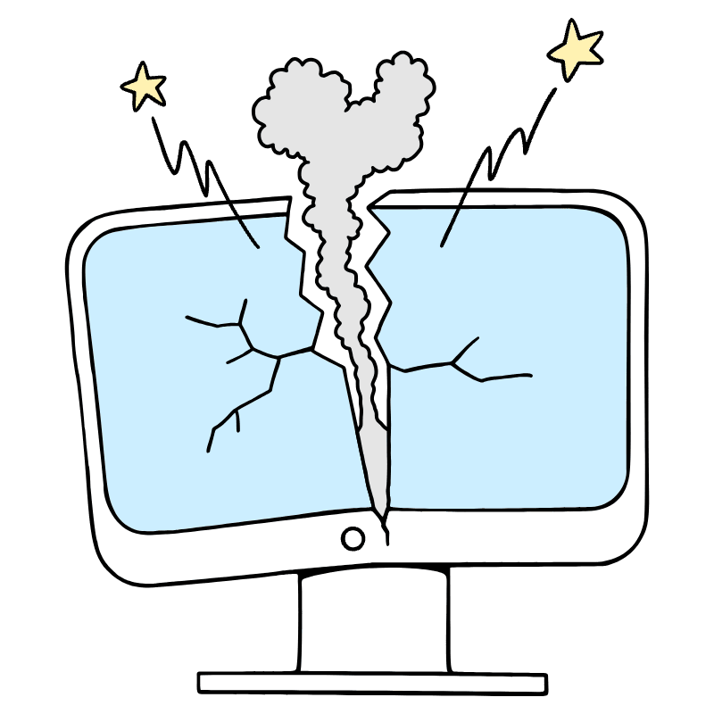 Something Went Wrong 2 Illustration from Bruxelles Set