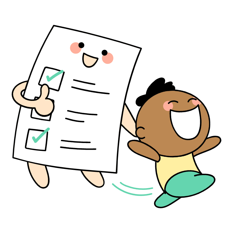To Do List Zero Tasks Illustration from Seoul Set