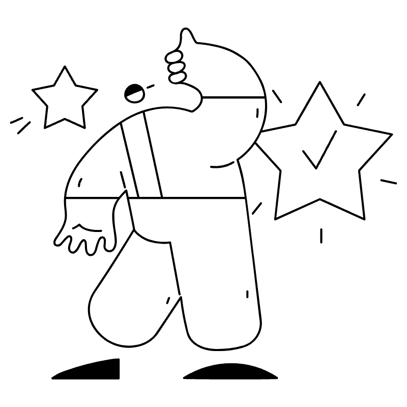 Success Illustration from New York Monoline Set