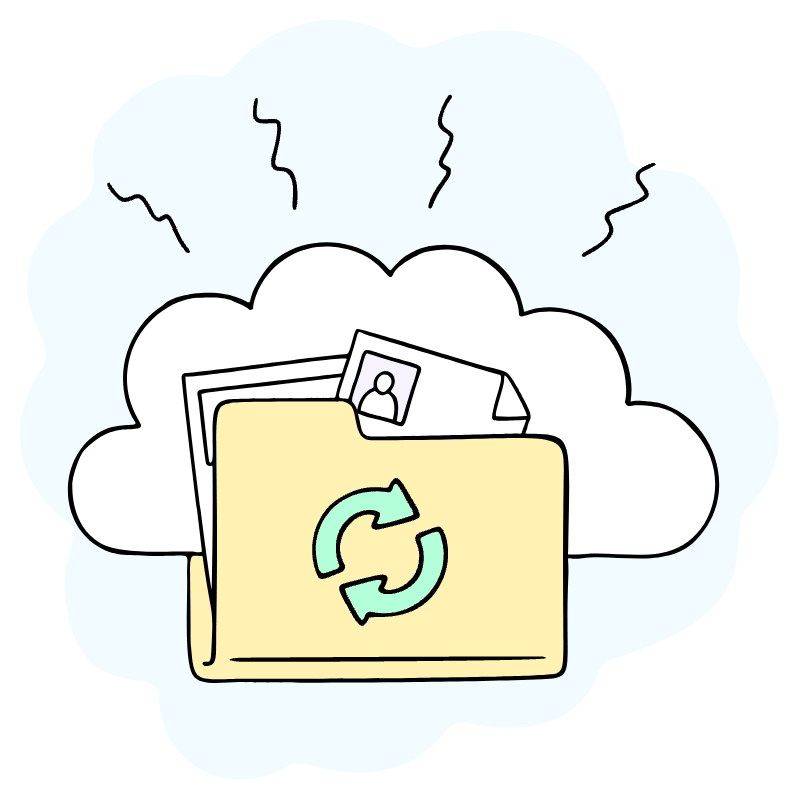 Uploading Illustration from Bruxelles Set