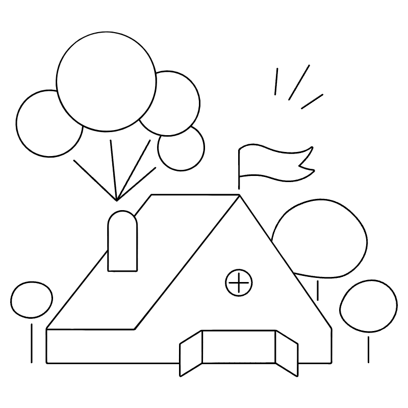 Welcome 1 Illustration from New York Monoline Set