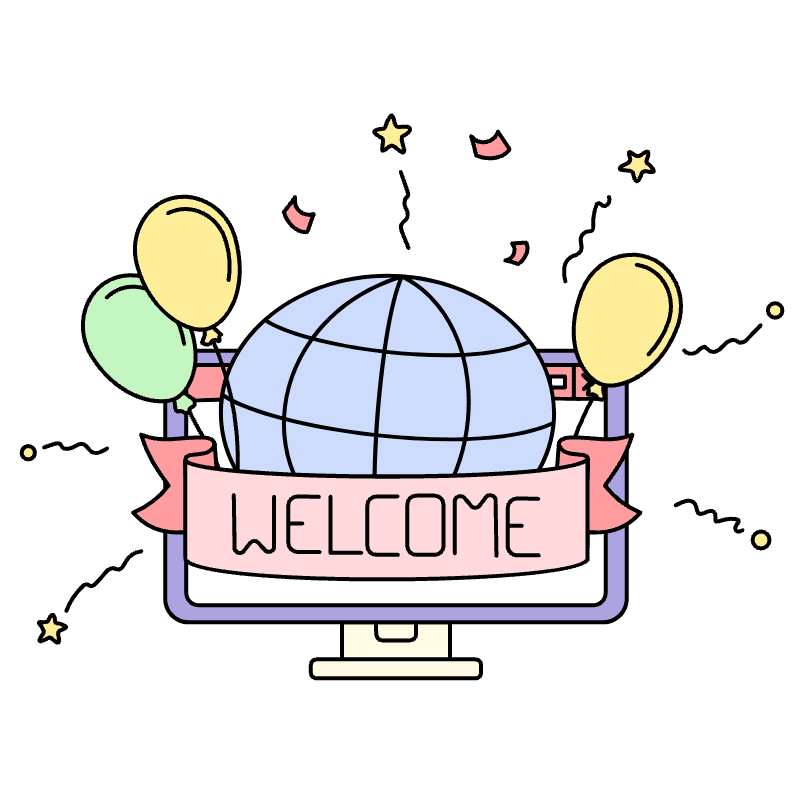 Welcome 3 Illustration from Bruxelles Set