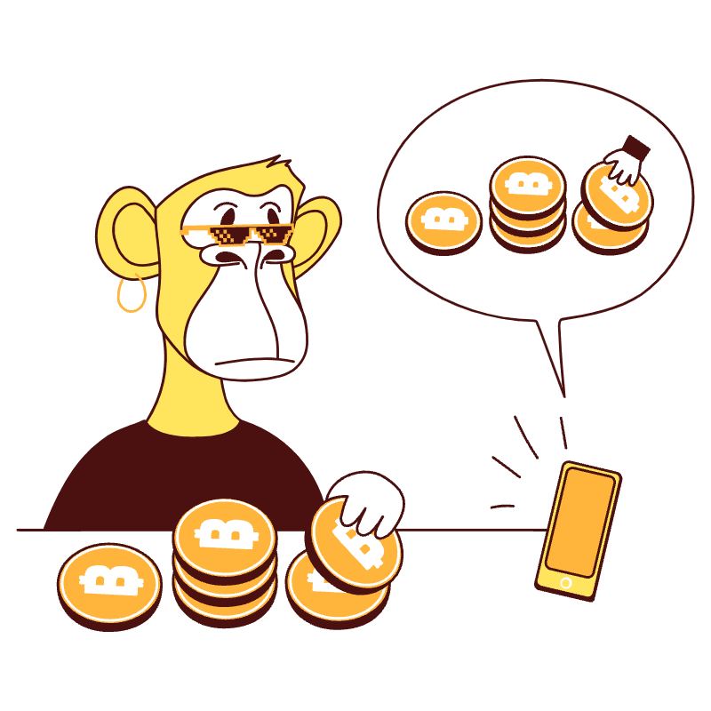 Ape Apeing Illustration from Lagos Set