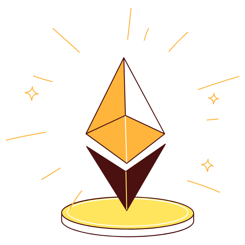 Ethereum Illustration from Lagos Set